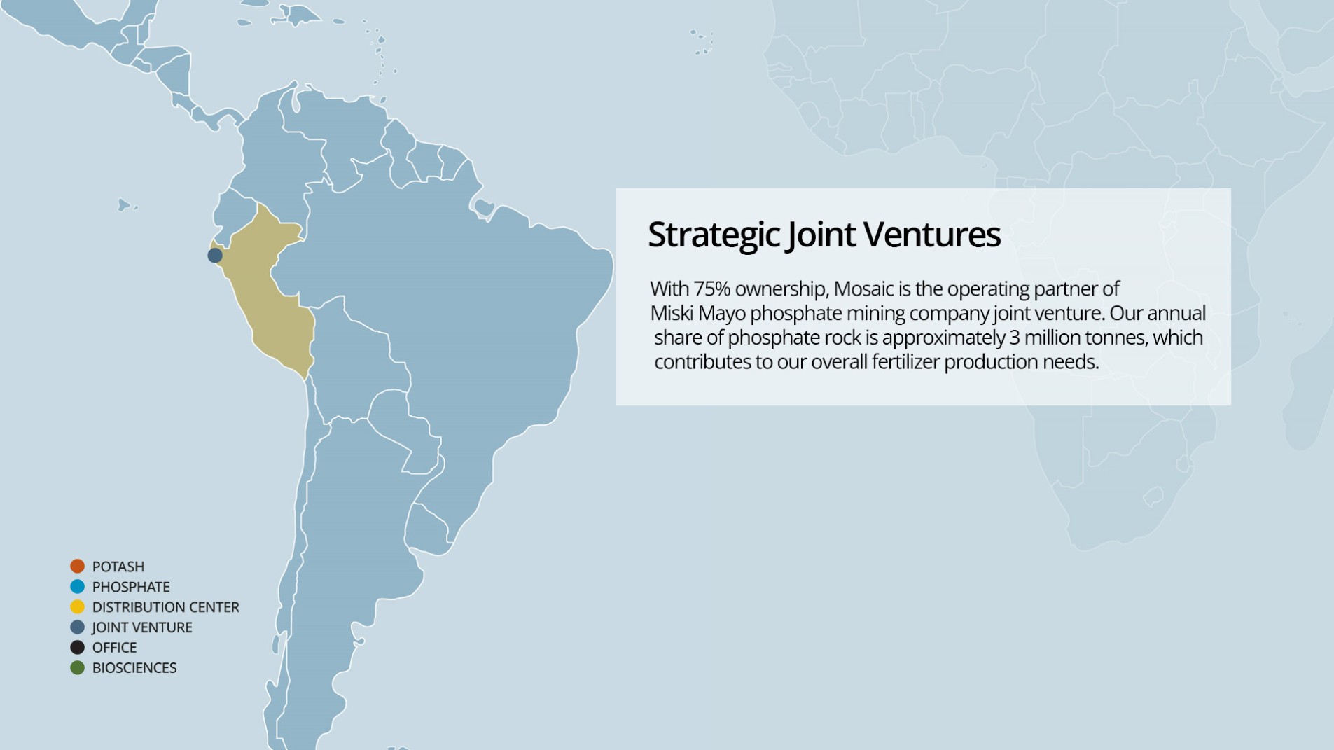 Strategic Joint Ventures